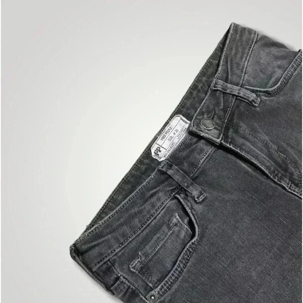 Free People Raw Hem 
Size 26 Gray - Picture 3 of 4